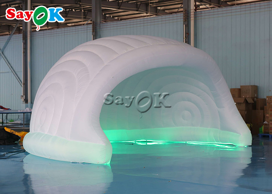 Dome Inflatable Tent Portable Semicircle Helmet Shape Inflatable Stage Tent