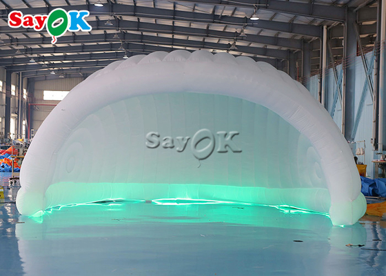 Dome Inflatable Tent Portable Semicircle Helmet Shape Inflatable Stage Tent