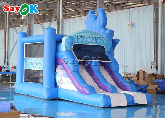 6m 20ft Children Frozen Bounce House Inflatable Bouncy Castles With Slide