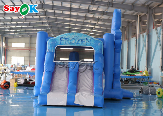 6m 20ft Children Frozen Bounce House Inflatable Bouncy Castles With Slide