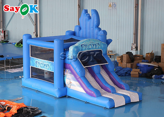 6m 20ft Children Frozen Bounce House Inflatable Bouncy Castles With Slide