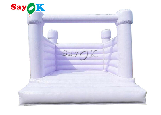 Macaron Color Air Inflatable Wedding Bounce Castle For Adults Party