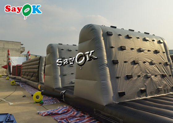 150m 495ft Commercial Inflatable Obstacle Course For Adult