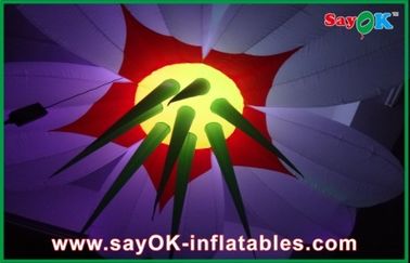 Varous Shape Decoration Inflatable Flower With Light Inflatable Lighting Decoration