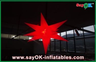 Party Giant Decoration Led Inflatable Star For Wedding / Party