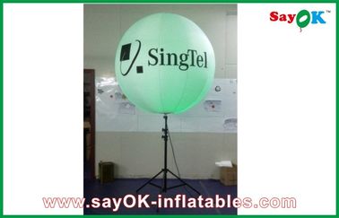 Advertising Inflatable Lighting Decoration Stand Balloon With Tripod ,  Inflatable Lighting Tripod Balloon