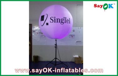 Advertising Inflatable Lighting Decoration Stand Balloon With Tripod ,  Inflatable Lighting Tripod Balloon