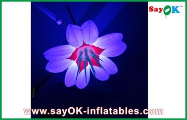 Beautiful Customized Inflatable Lighting Decoration Led Inflatable Flower For Sale