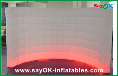 Party Tent Oxford Cloth Inflatable Air Tent White Wedding Inflatable Wall Inflatable Led Wall