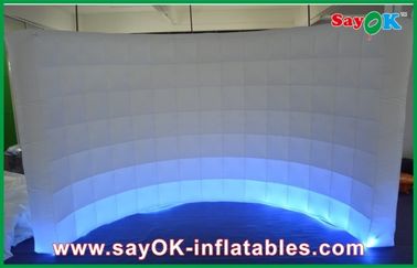 Party Tent Oxford Cloth Inflatable Air Tent White Wedding Inflatable Wall Inflatable Led Wall