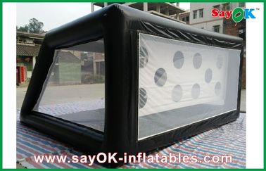 Durable 0.6mm PVC Inflatable Sports Games , Outdoor Inflatable Soccer Goal