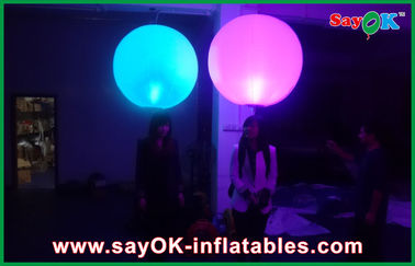Advertising LED Inflatable Backpack Ball With Logo Printing
