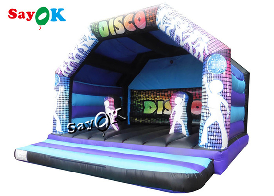 PVC Tarpualin Dj Inflatable Disco Dome Bouncer For backyard