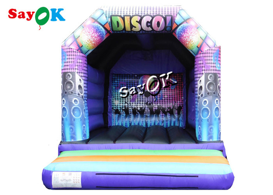 PVC Tarpualin Dj Inflatable Disco Dome Bouncer For backyard