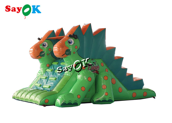 Commercial Inflatable Bouncy Slides Toddler Pvc Inflatable Dinosaur Dry Slide For Outdoor Amusement Park