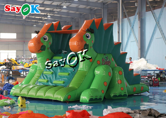 Commercial Inflatable Bouncy Slides Toddler Pvc Inflatable Dinosaur Dry Slide For Outdoor Amusement Park