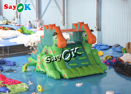 Commercial Inflatable Bouncy Slides Toddler Pvc Inflatable Dinosaur Dry Slide For Outdoor Amusement Park