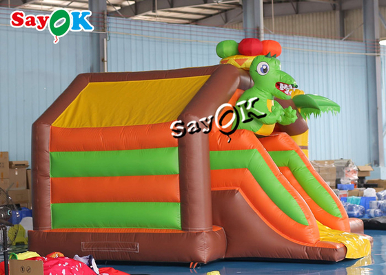 5m 16.5ft Animals Theme Commercial Bouncy Castle With Blower