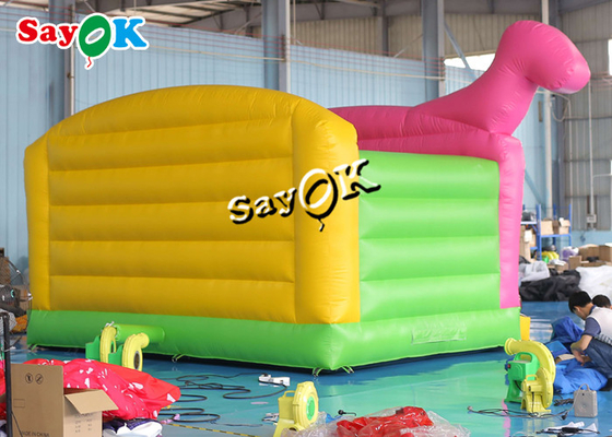 Customized Kids Inflatable Amusement Park T-Rex Dinosaur Theme Bouncy Castle