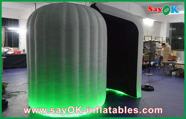 Inflatable Photo Booth Rental Strong Oxford Cloth Photobooth , Large Inflatable Photo Booth With LED Light