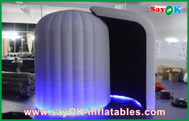 Inflatable Photo Booth Rental Strong Oxford Cloth Photobooth , Large Inflatable Photo Booth With LED Light