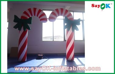 H2.5m Inflatable Lighting Decoration Candy Cane Christmas Lights