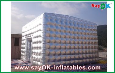 Go Outdoors Inflatable Tent , Outdoor PVC / Oxford Cloth Inflatable Trade Show Tent Party Nightclub Tent Inflable