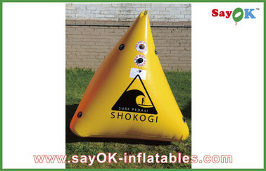 Inflatable Outdoor Games Customized Inflatable Sports Games , Inflatable Water Buoy Maker Buoy