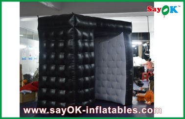 Black Portable Digital Inflatable Photo Booth Kiosk Tent Waterproof