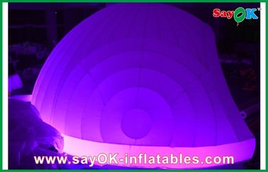 Custom Inflatable Tent LED For Party / Exhibition Helmet Nightclub Party Inflatable Tent