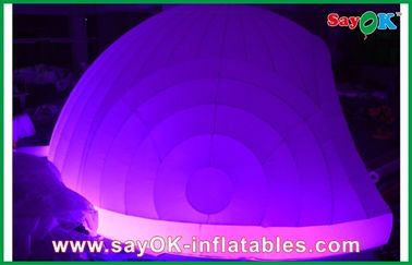 High Tear Strength Inflatable Air Tent LED For Party / Exhibition Helmet Nightclub Party Inflatable Tent
