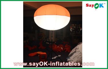 2m Nylon Cloth Inflatable Led Tripod Ball , Advertising LED Inflatable Lighting Decoration