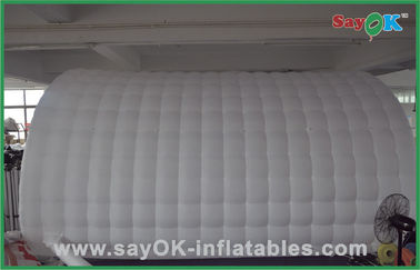 Inflatable Yard Tent White Inflatable Event Air Tent , Customized Inflatable Tunnel Outwell Air Tent