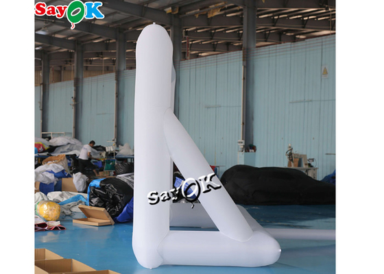 Blow Up Movie Screen 4.2x3m Oxford Cloth Inflatable Projector Screen For Outdoor Public Venues