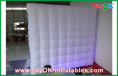 Inflatable Photo Studio 2.4m Quadrate Strong Oxford Cloth Photobooth , Large Inflatable Photo Booth