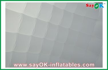 Oxford Cloth White Inflatable Event Air Tent  , Customized Inflatable Tunnel Family Air Tent party