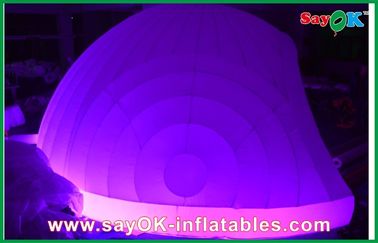 Event LED Inflatable Air Tent With Oxford Cloth / Customized Inflatable Tent Inflatable Igloo Tent Large Inflatable Tent