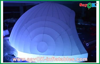 Event LED Inflatable Air Tent With Oxford Cloth / Customized Inflatable Tent Inflatable Igloo Tent Large Inflatable Tent