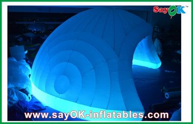 Event LED Inflatable Air Tent With Oxford Cloth / Customized Inflatable Tent Inflatable Igloo Tent Large Inflatable Tent