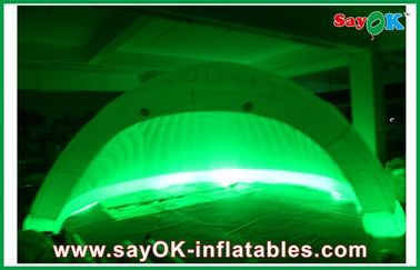 Event LED Inflatable Air Tent With Oxford Cloth / Customized Inflatable Tent Inflatable Igloo Tent Large Inflatable Tent