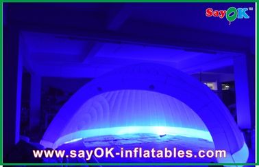 Event LED Inflatable Air Tent With Oxford Cloth / Customized Inflatable Tent Inflatable Igloo Tent Large Inflatable Tent