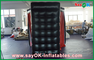 Inflatable Photo Booth Rental Convenience Black LED PortableInflatable Photo Booth With 2 Doors