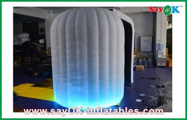 Large LED lights Inflatable Photo Booth  /  210D Strong Oxford Custom Inflatable Products
