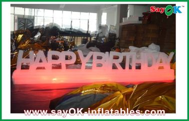 Birthday Party Led Inflatable Lighting Decoration Customized