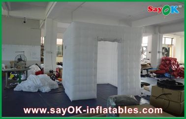 Transported Inflatable Cube Photo Booth / 210D Strong Oxford Cloth Photo booth