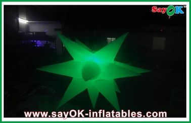 1.5m Diameter Inflatable Led Lighting Decoration Inflatable Star Decoratiom