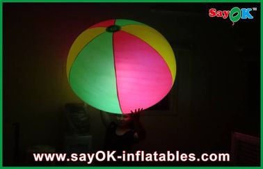 2m Event Diameter Ball Inflatable Lighting Decoration With LED Lighting