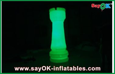 DIa 2m Inflatable Pillar Lighting Decoration With 16 Different Colors