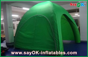 Inflatable Lawn Tent Enclosure Exhibition Green Giant Inflatable Air Tent  / PVC Tarpaulin Camping Tent