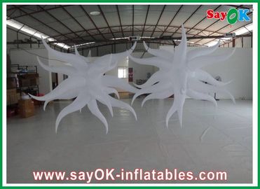 2m Dia Inflatable Hanging Led Lighting Decoration For Wedding Ceremony
